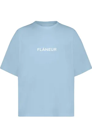 FLÂNEUR Playera con logo estampado