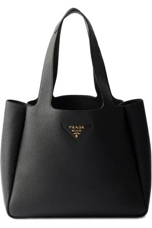 Prada Tote mediana de piel