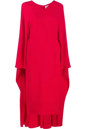 VALENTINO GARAVANI Vestido midi con cuello en V