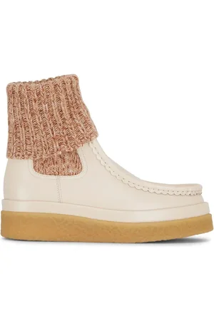 Chloé Botas con detalle de calcetín