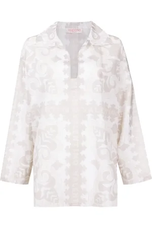 VALENTINO GARAVANI Camisa con estampado geométrico