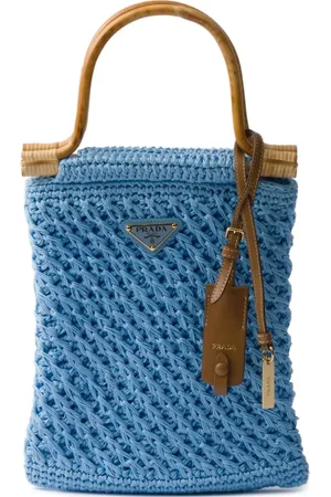 Prada Bolsa de mano de crochet mini