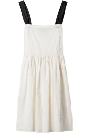 Miu Miu Vestido midi bordado