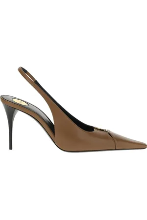 Saint Laurent Zapatillas Babylone con tacón de 90mm