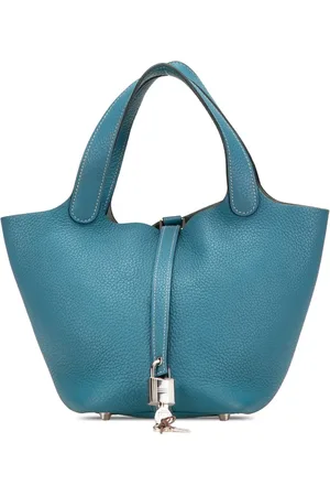 Hermès Bolso de mano Picotin Lock 18 de piel Clemence 2008