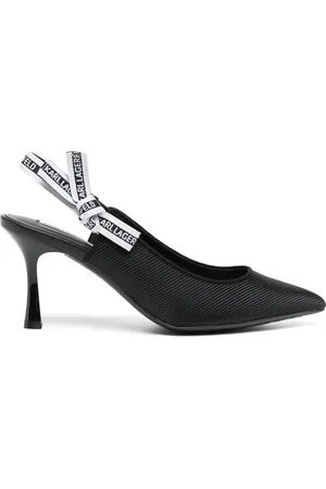 Karl Lagerfeld Zapatillas de listón Sienna con tacón de 80mm