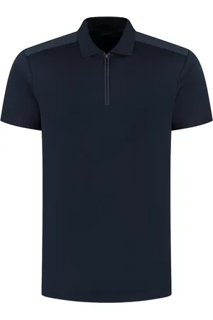 Paul & Shark Playera tipo polo con medio cierre