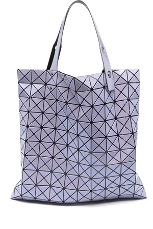 Issey Miyake Tote con motivo geométrico