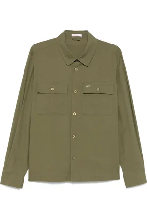 sun68 Camisa con logo bordado