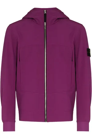 Stone Island Chamarra ligera con parche de brújula