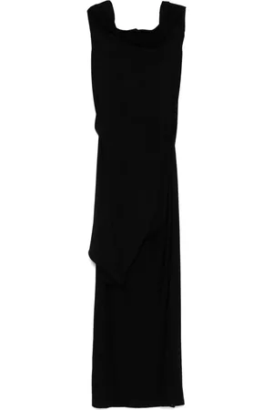 YEHUAFAN Wool maxi dress