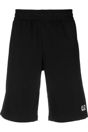 EA7 Bermudas con logo estampado