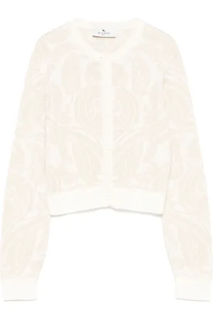 Etro Intarsia-knit cardigan