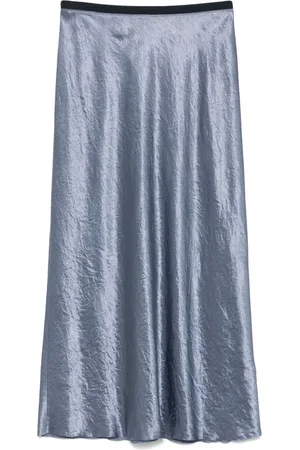 Vince Falda midi con pliegues