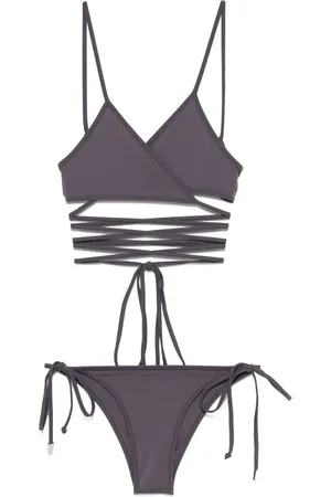The Attico Bikini con agujetas