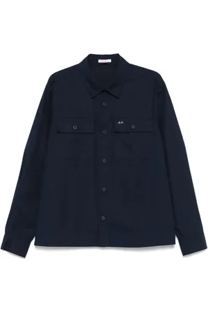 sun68 Camisa con logo bordado
