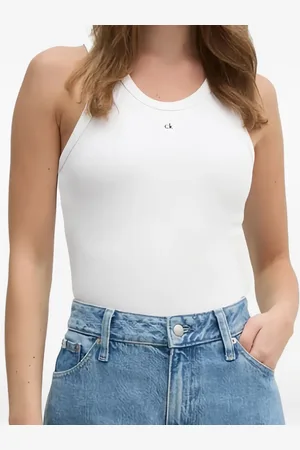 Calvin Klein Logo-embroidered tank top
