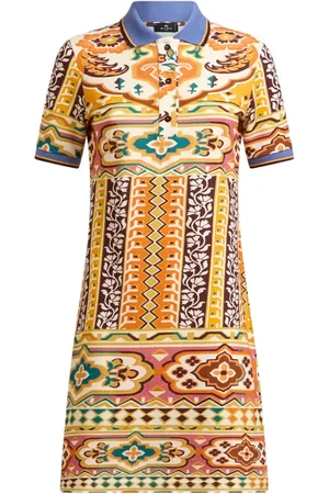Etro Vestido corto de piqué