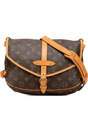 LOUIS VUITTON Bolsa crossbody Monogram Saumur 30 2001