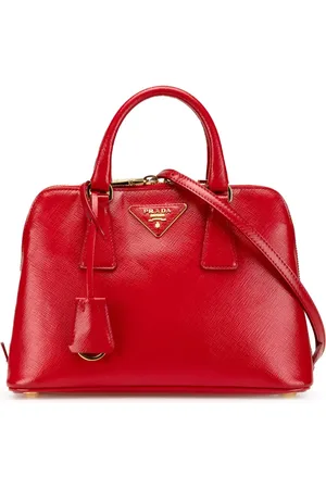 Prada Bolso satchel Vernice Promenade pequeño de piel saffiano 2010-2024