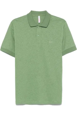 sun68 Playera tipo polo con logo bordado
