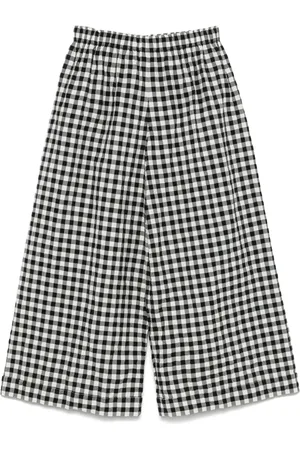 DANIELA GREGIS Pantalones con estampado de cuadros gingham