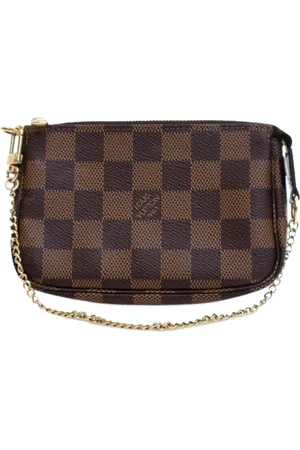 LOUIS VUITTON Bolsa de mano Damier Ebene Mini Pochette Accessoires 2019