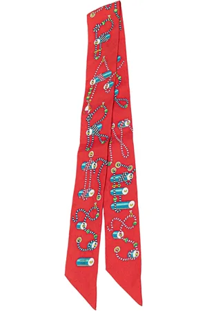 Hermès 2000-2015 Cordages Silk Twilly Scarf scarves