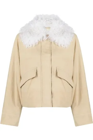Durazzi Milano Chamarra con cuello texturizadp