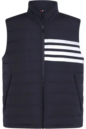 Thom Browne Chaleco capitonado con motivo 4-Bar
