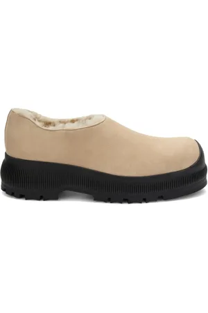 Jil Sander Mocasines de gamuza con forro