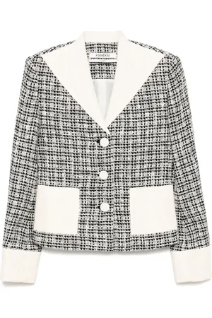 KIMHEKIM Chamarra de tweed Malevich
