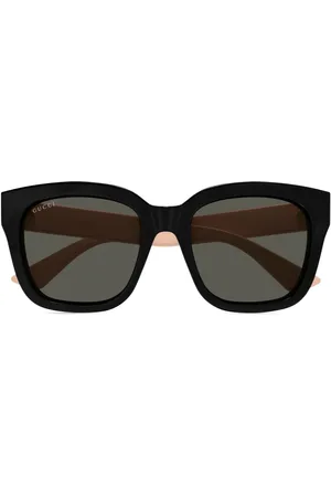 Gucci Lentes de sol con armazón cuadrada