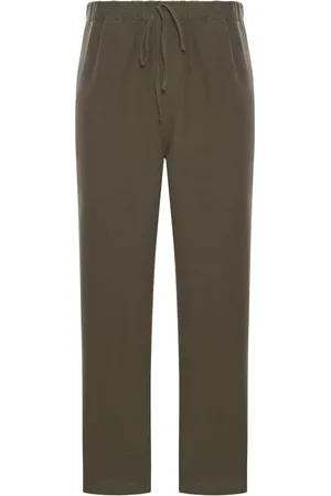 120% Lino Linen slim-fit trousers