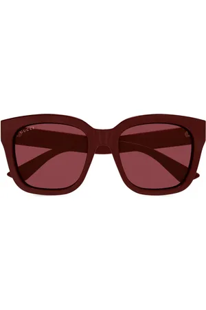Gucci Lentes de sol con armazón cuadrada