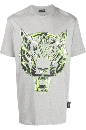 Philipp Plein Playera SS Chrome Tiger