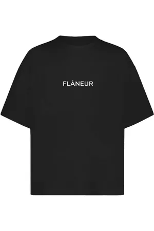 FLÂNEUR Playera con logo estampado