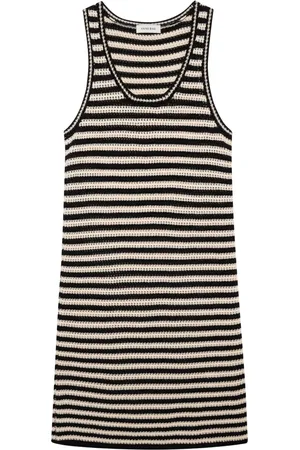 ANINE BING Vestido corto de tejido flojo
