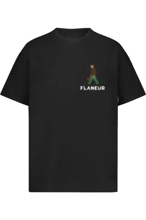 FLÂNEUR Playera con logo estampado