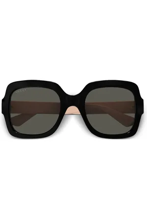 Gucci Lentes de sol con armazón oversize