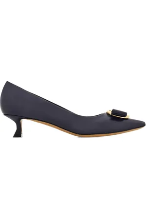 Salvatore Ferragamo Zapatillas New Vara con tacón de 40mm
