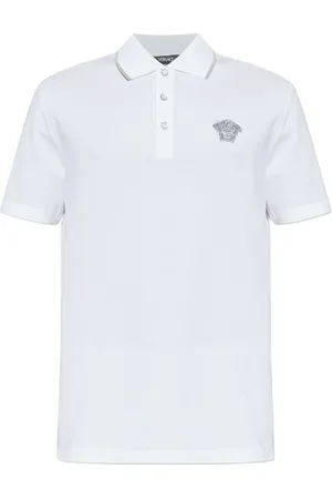 VERSACE Polo con logo bordado