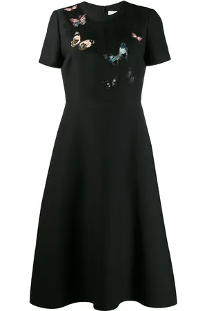 VALENTINO GARAVANI Vestido con detalles bordados