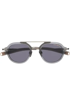 DITA EYEWEAR Lentes de sol con armazón redonda estilo piloto