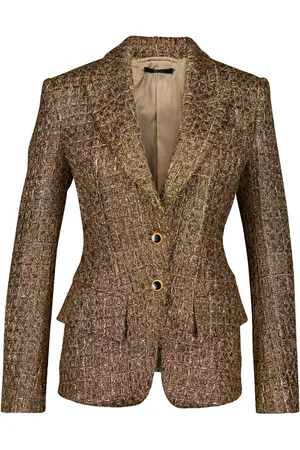 Tom Ford Blazer de tweed con botones