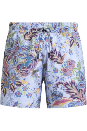 Etro Shorts de playa con estampado floral