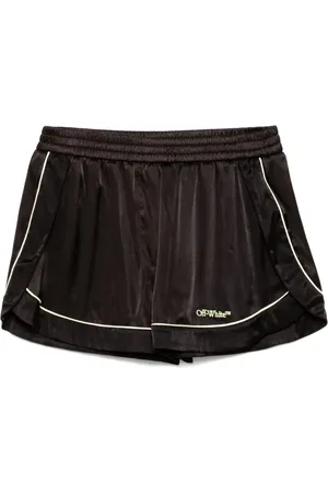 OFF-WHITE Shorts con logo bordado