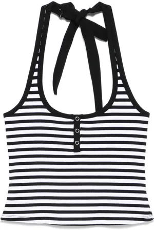 Frankies Bikinis Striped top