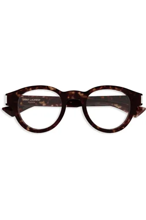 Saint Laurent Lentes con armazón redonda