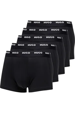HUGO BOSS Set de cinco bóxeres con logo en la pretina
